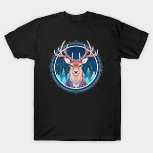 Deer in Ornament, Love Deers T-Shirt